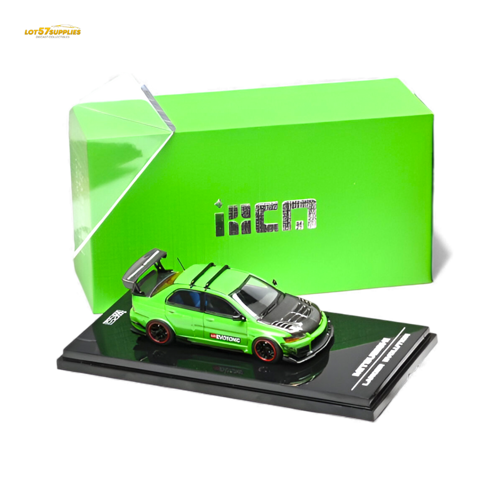 (Pre-Order) IHCM Mitsubishi Lancer Evo IX - Parrot Green 1:64 (ONLINE ORDER ONLY)