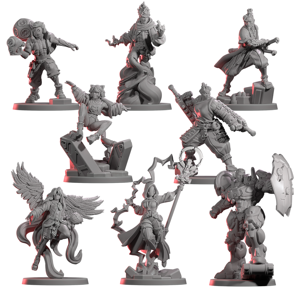 Infinity HexaDome Legends Core Box [AUGUST PRE-ORDER] [SPANISH] (ONLINE ORDER ONLY)