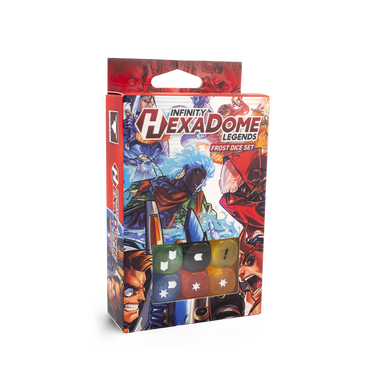 Infinity HexaDome Legends Frost Dice Set