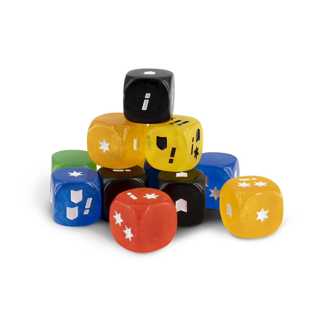 Infinity HexaDome Legends Frost Dice Set (ONLINE ORDER ONLY)