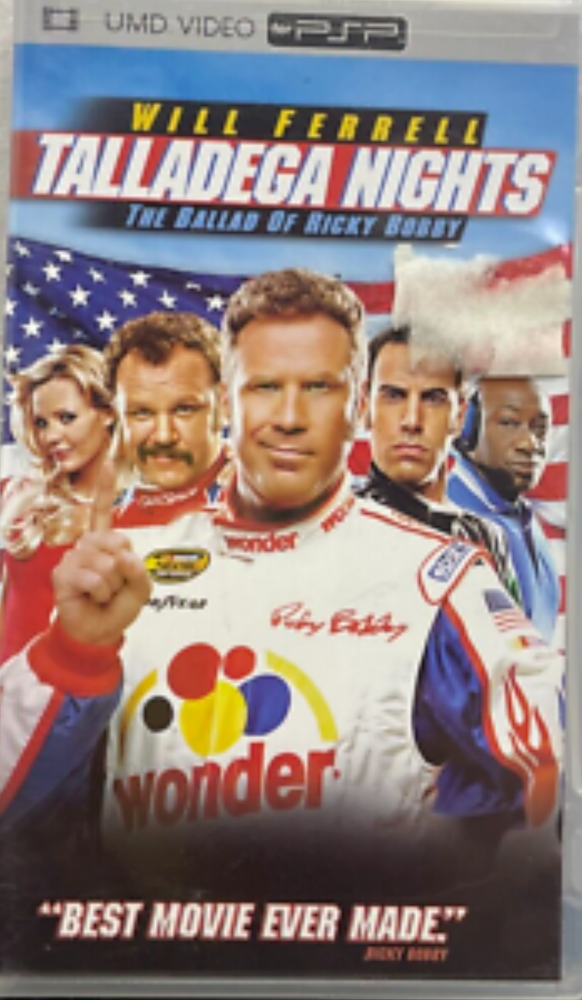 Will Ferrell Talladega Nights | The Ballad Of Rickey Bobby| PSP (ONLINE ORDER ONLY)