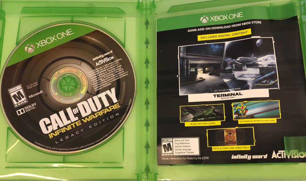 Call of Duty: Infinite Warfare Legacy Edition | XBOX One | VG (ONLINE ORDER ONLY)