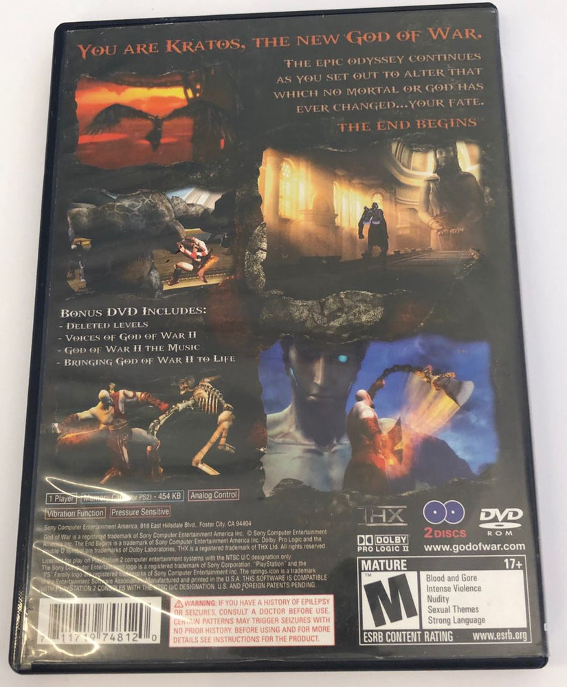 God of War 2 | PS2 | VG (ONLINE ORDER ONLY)