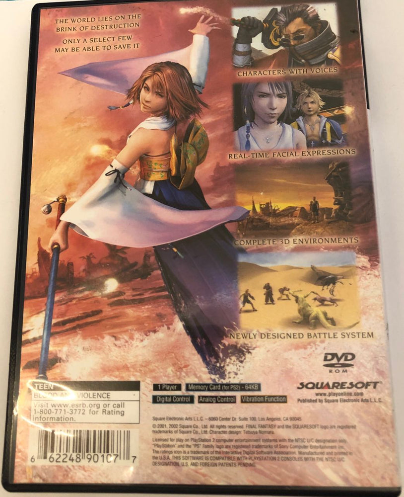 Final Fantasy X | PS2 | NM (ONLINE ORDER ONLY)