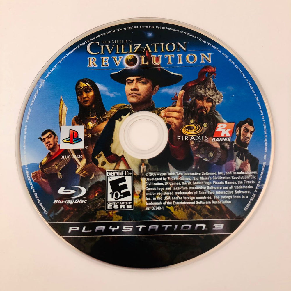 Sid Meier's Civilization III | PS3 | NM (ONLINE ORDER ONLY)