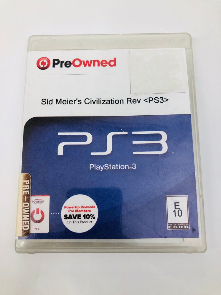 Sid Meier's Civilization III | PS3 | NM (ONLINE ORDER ONLY)