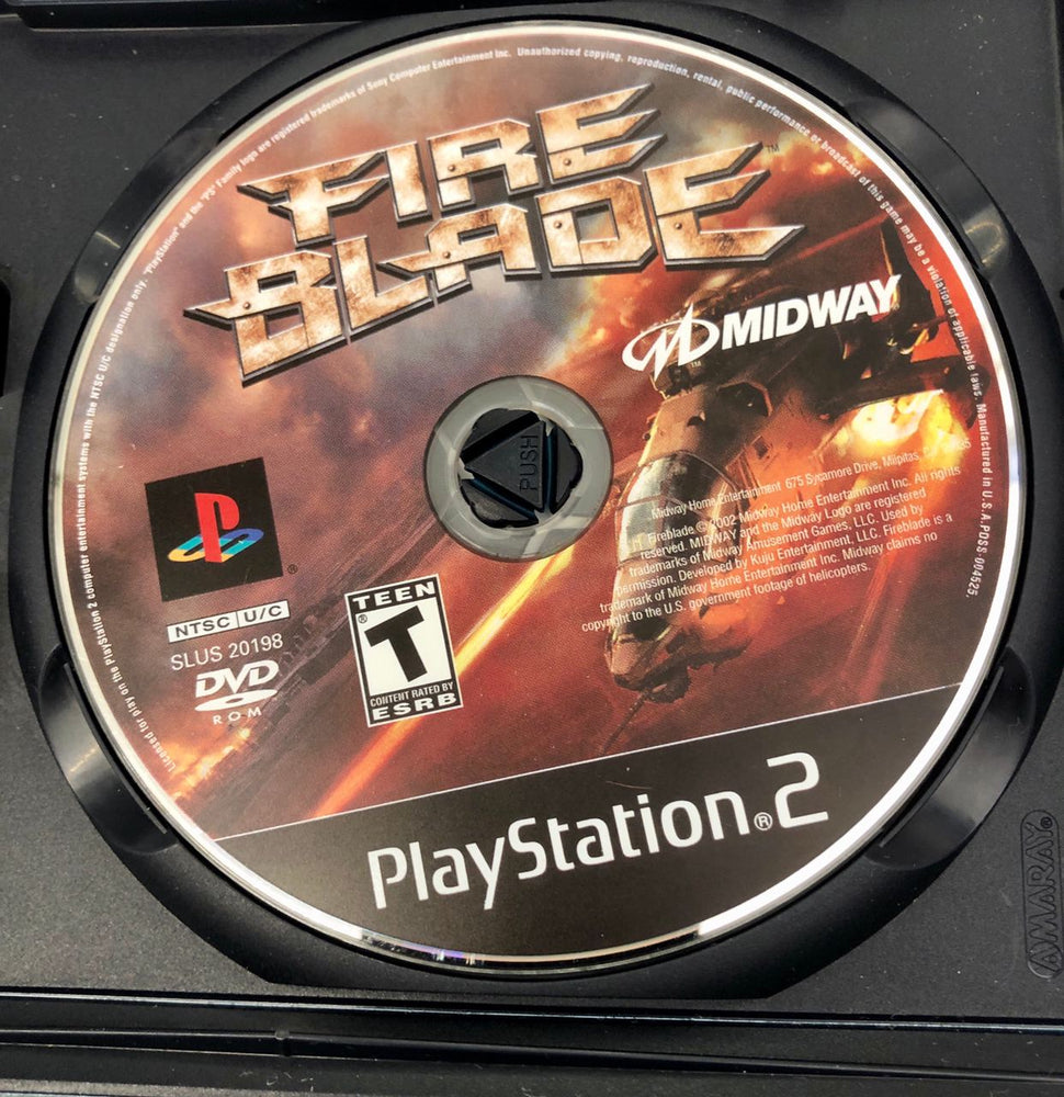 Fire Blade | PS2 | G (ONLINE ORDER ONLY)