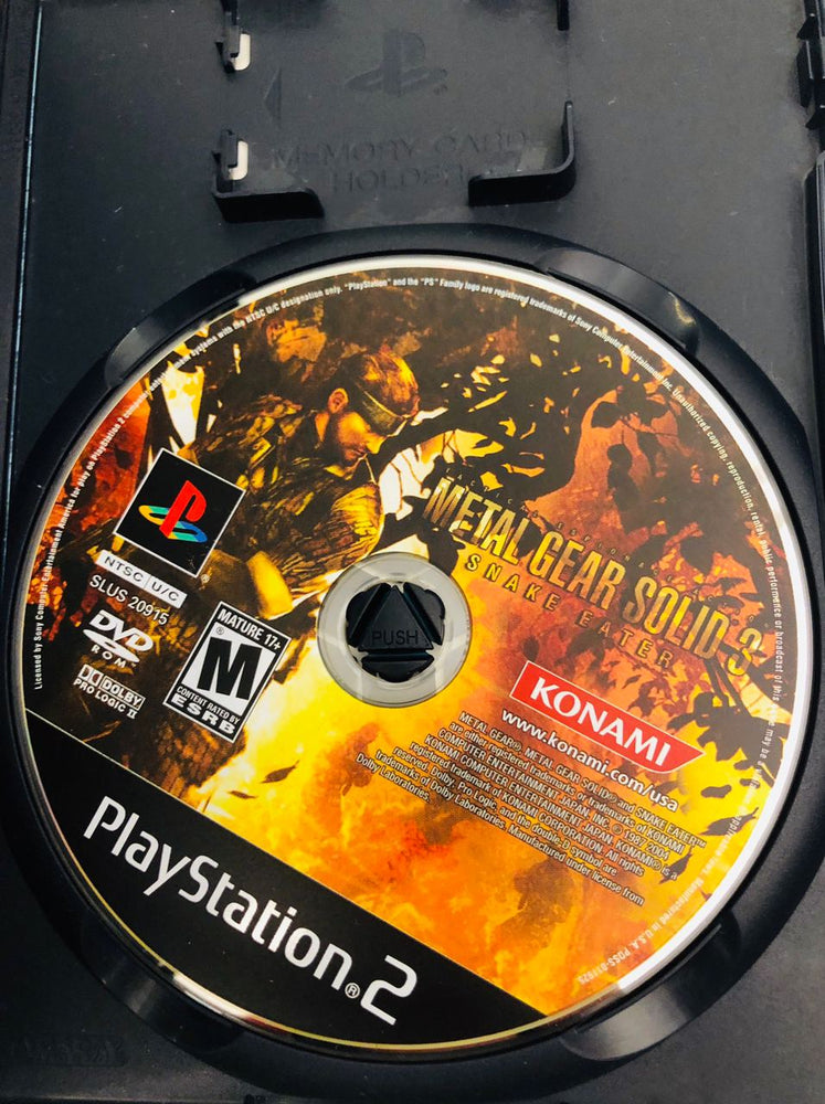 Metal Gear Solid 3 | PS2 | G (ONLINE ORDER ONLY)