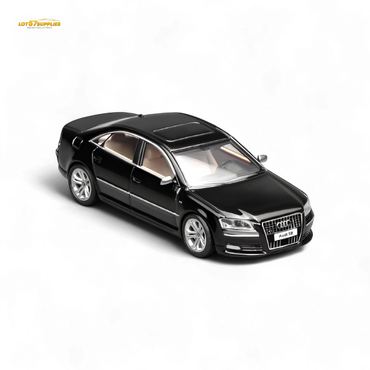 (Pre-Order) Motorhelix 2008 Audi S8 D3 - Brilliant Black 1:64 (ONLINE ORDER ONLY)