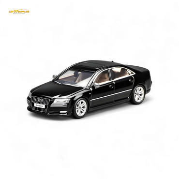 (Pre-Order) Motorhelix 2008 Audi S8 D3 - Brilliant Black 1:64 (ONLINE ORDER ONLY)