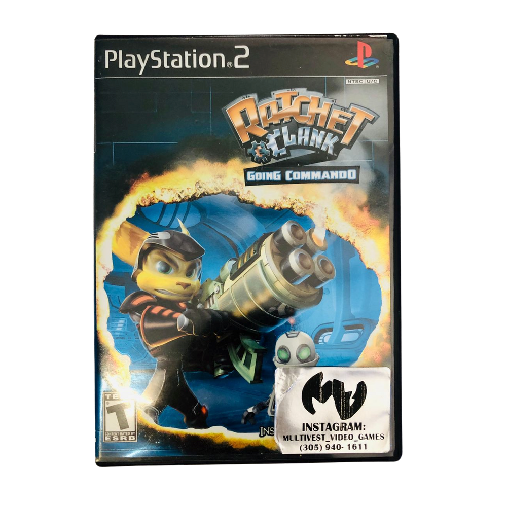 Ratchet & Clank: Going Commando | PS2 | VG (ONLINE ORDER ONLY)