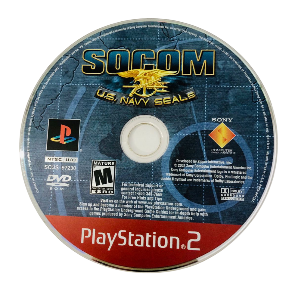 Socom | PS2 | G (ONLINE ORDER ONLY)