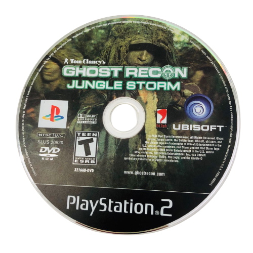 Tom Clancy's Ghost Recon: Jungle Storm | PS2 | G (ONLINE ORDER ONLY)