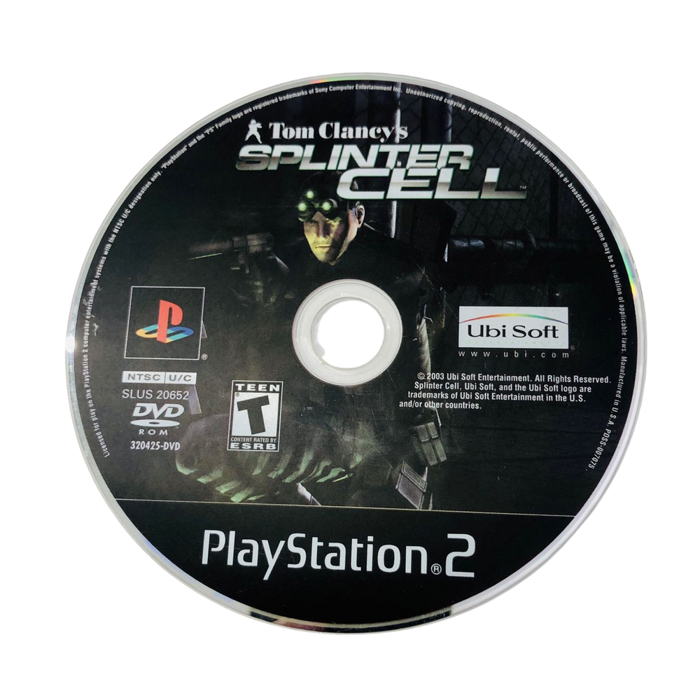 Tom Clancy's Splinter Cell | PS2 | G (ONLINE ORDER ONLY)