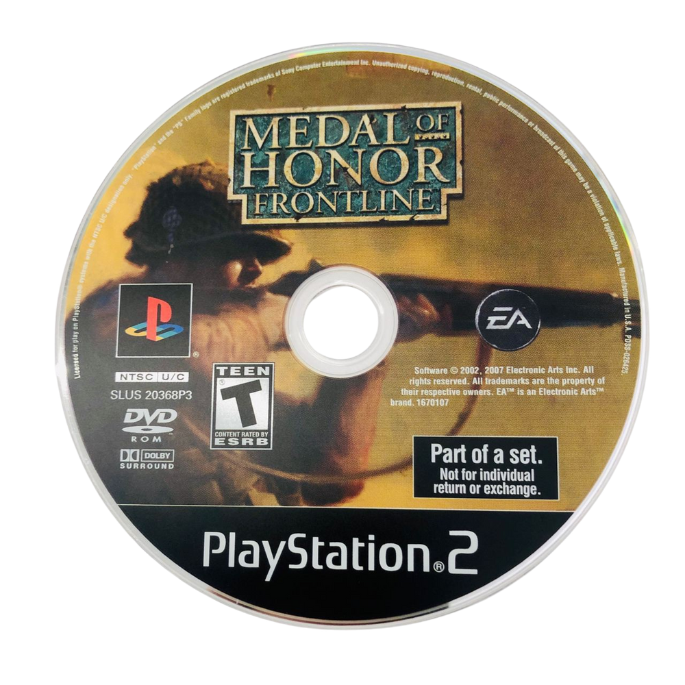 Medal of Honor: Frontline | PS2 | G (ONLINE ORDER ONLY)
