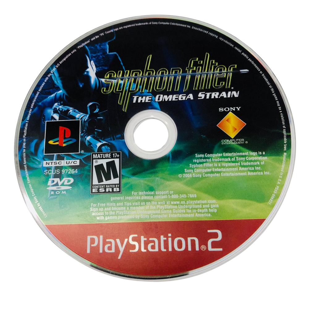Syphon Filter: Omega Strain | PS2 | G (ONLINE ORDER ONLY)