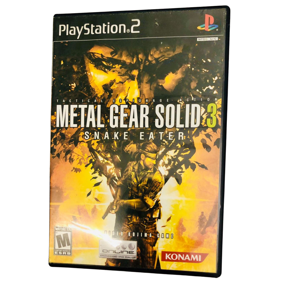 Metal Gear Solid 3 | PS2 | G (ONLINE ORDER ONLY)
