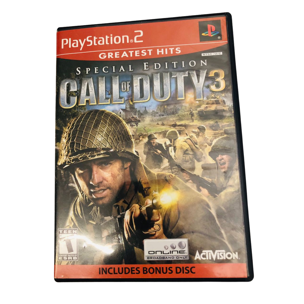 Call of Duty 3: Special Edition | PS2 | G (ONLINE ORDER ONLY)