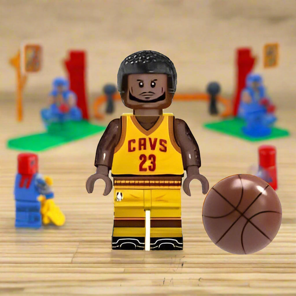 LeBron James Cavaliers Custom Basketball Minifigure (ONLINE ORDER ONLY)