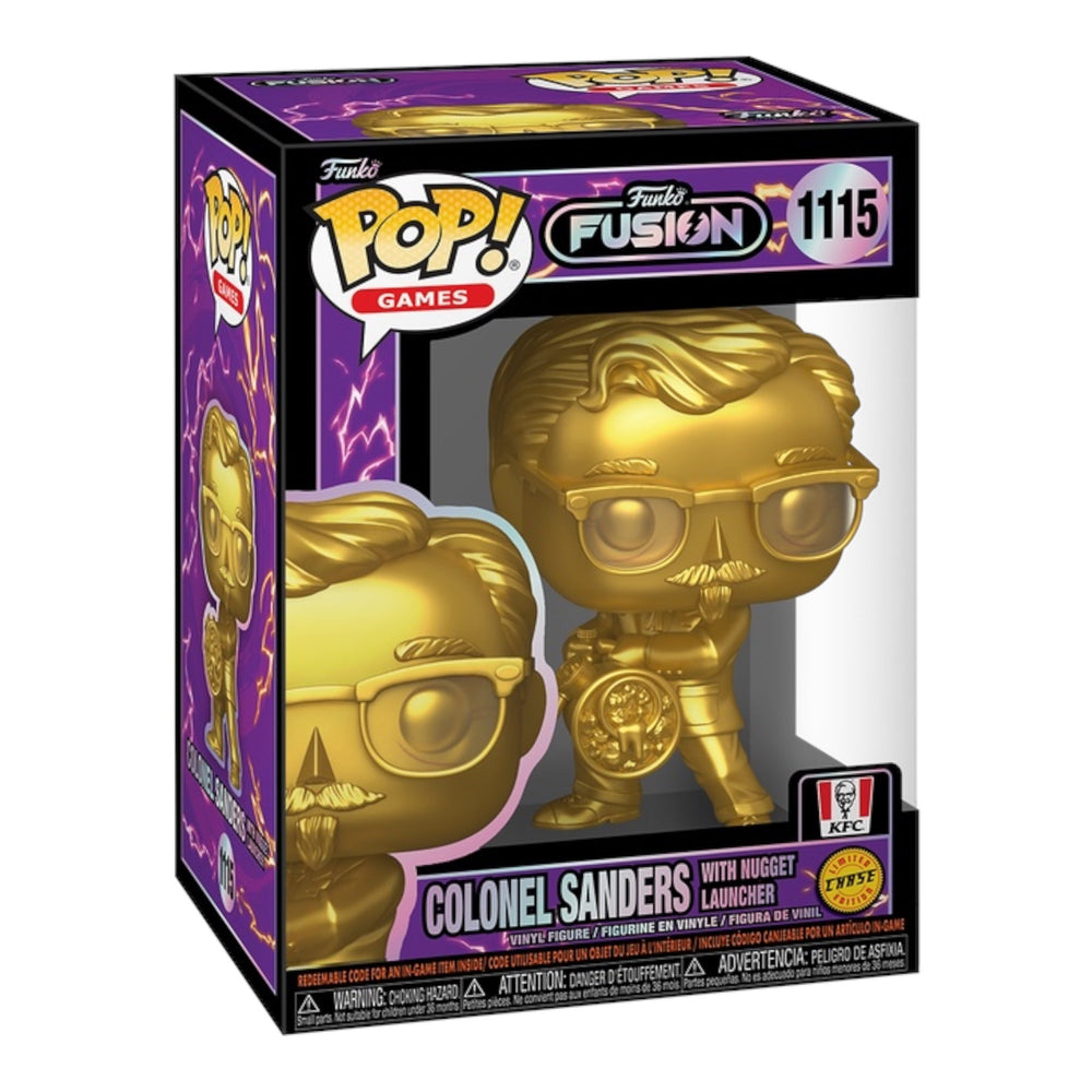 Funko POP! Games: Funko Fusion - Colonel Sanders with Nugget Launcher 1115 (CHASE) (ONLINE ORDER ONLY)