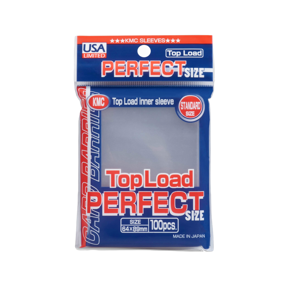 KMC Inner Sleeves Perfect Fit 100ct | Standard (ONLINE ORDER ONLY)