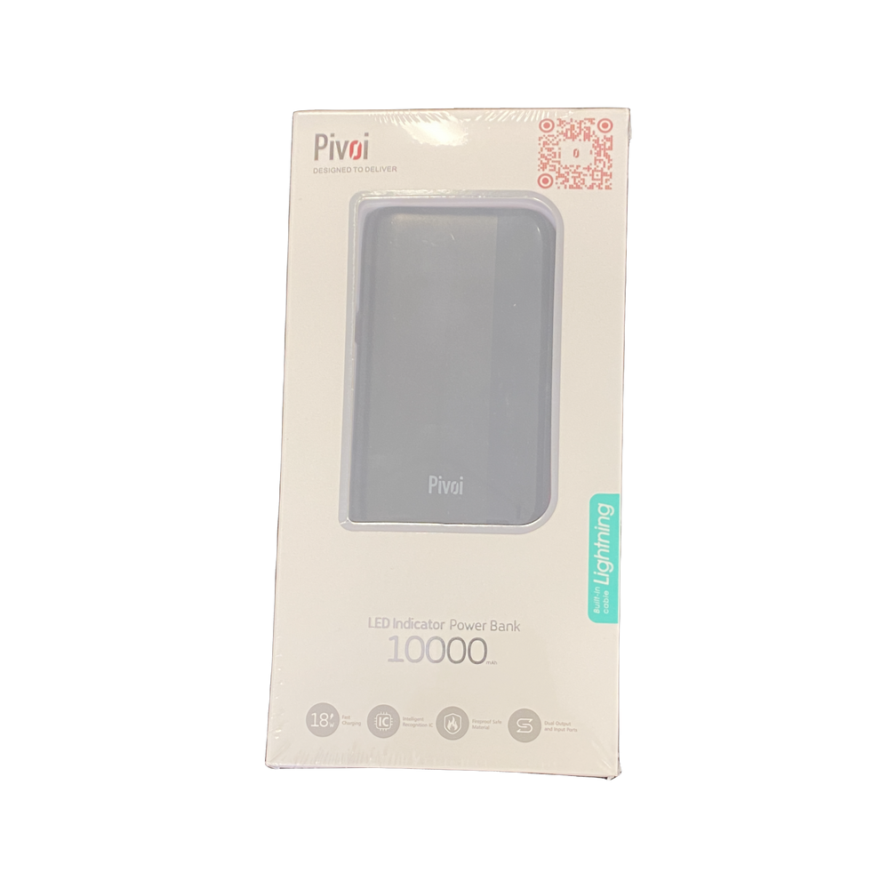 10000 MAH Power Bank from Pivoi (ONLINE ORDER ONLY)