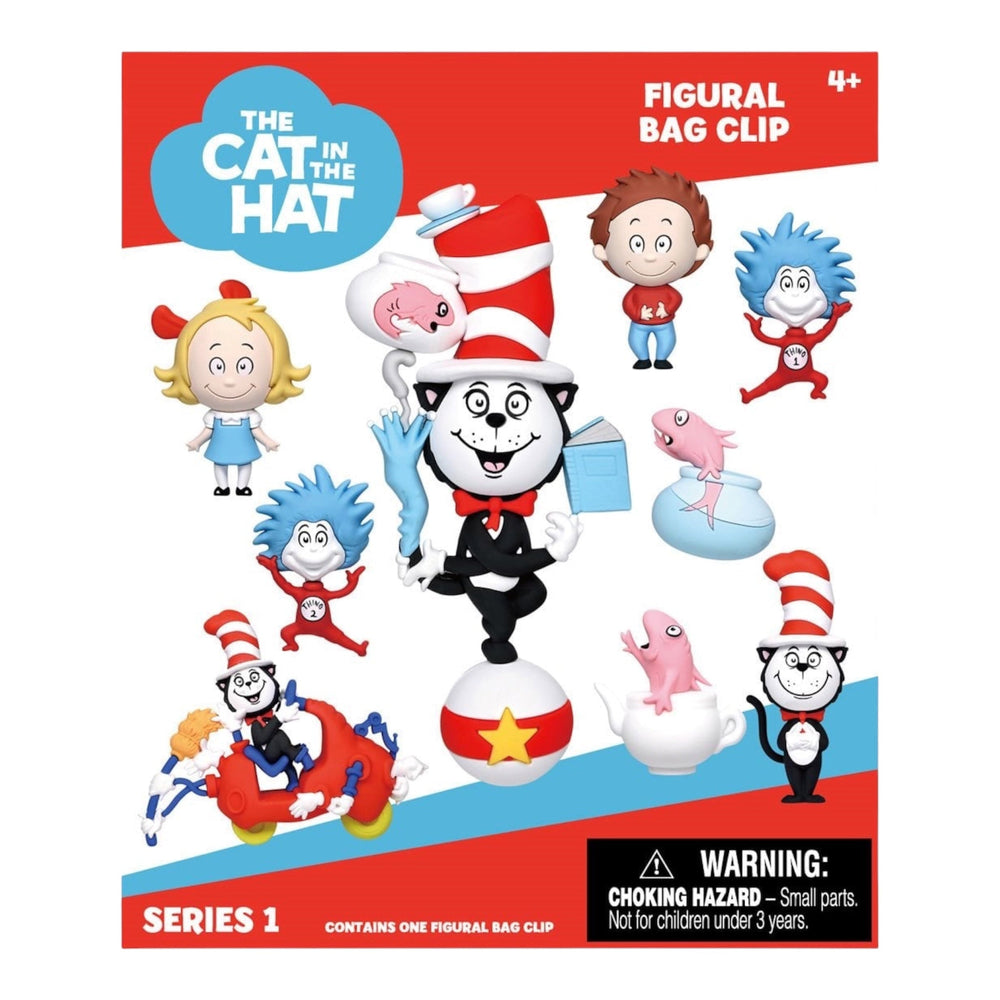 The Cat in the Hat 3D Foam Mystery Bag Clip (ONLINE ORDER ONLY)