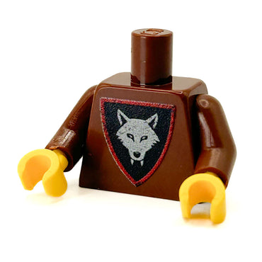 Wolfpack Castle Torso made using LEGO parts - B3 Customs (Online Order Only)