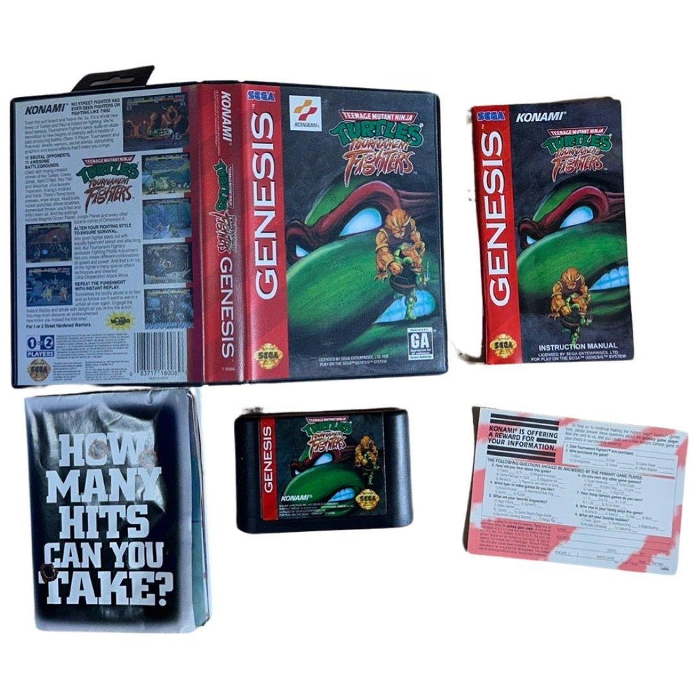 Teenage Mutant Ninja Turtles Tournament Fighters - Sega Genesis (Online Order Only)