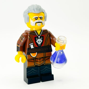 Wolfpack Alchemist  Custom Minifig made using LEGO parts  - B3 Customs (Online Order Only)