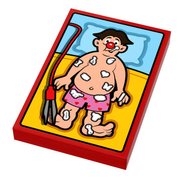 Operating Custom Printed 2x2 Tile made using LEGO part (Online Order Only)