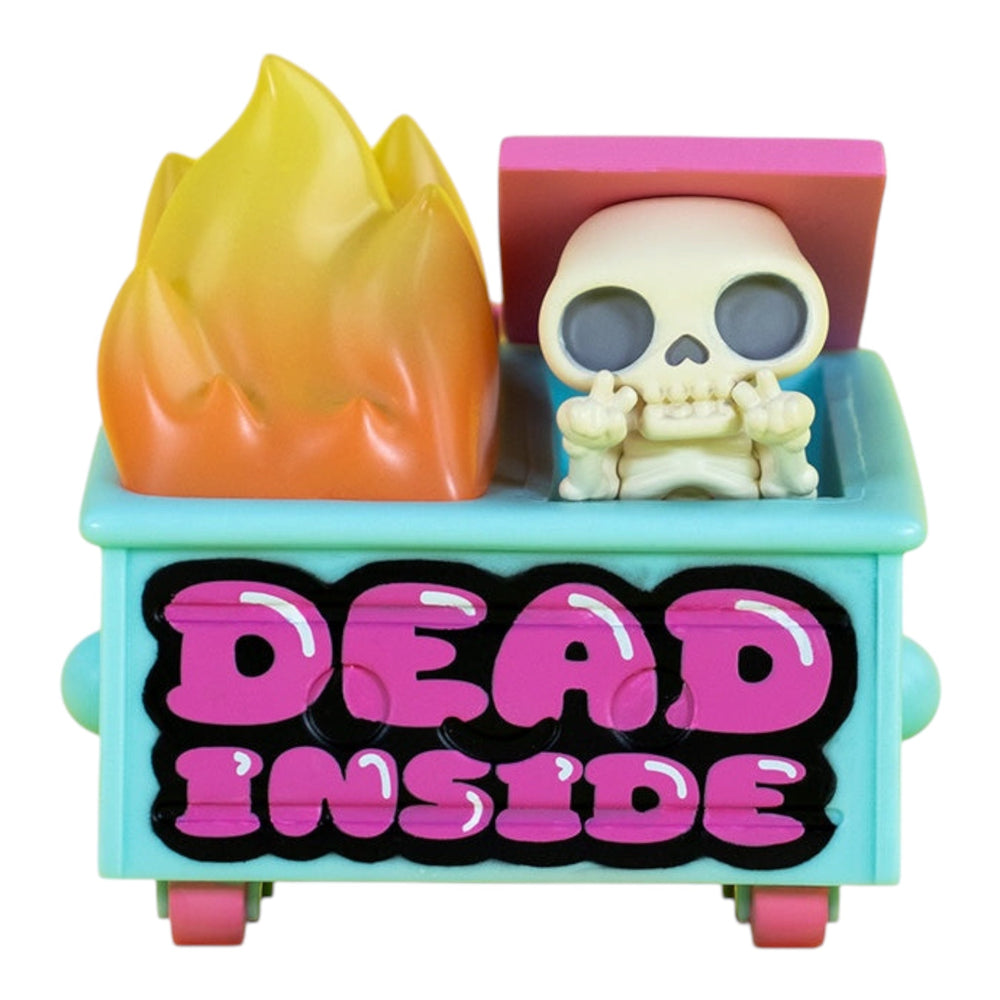 100% Soft Dead Inside Dumpster Fire Vinyl Figure (ONLINE ORDER ONLY)