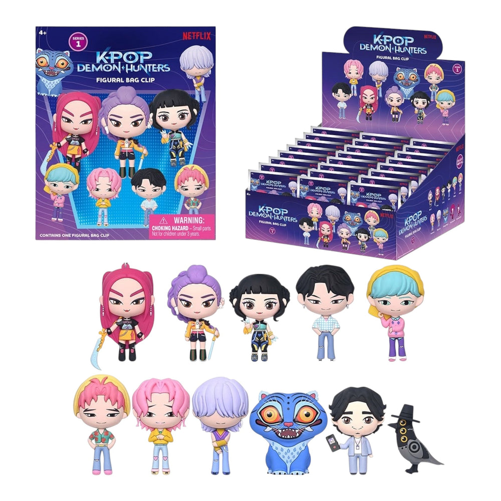 K-pop Demon Hunters 3D Foam Bag Clip Series 1 (ONLINE ORDER ONLY)