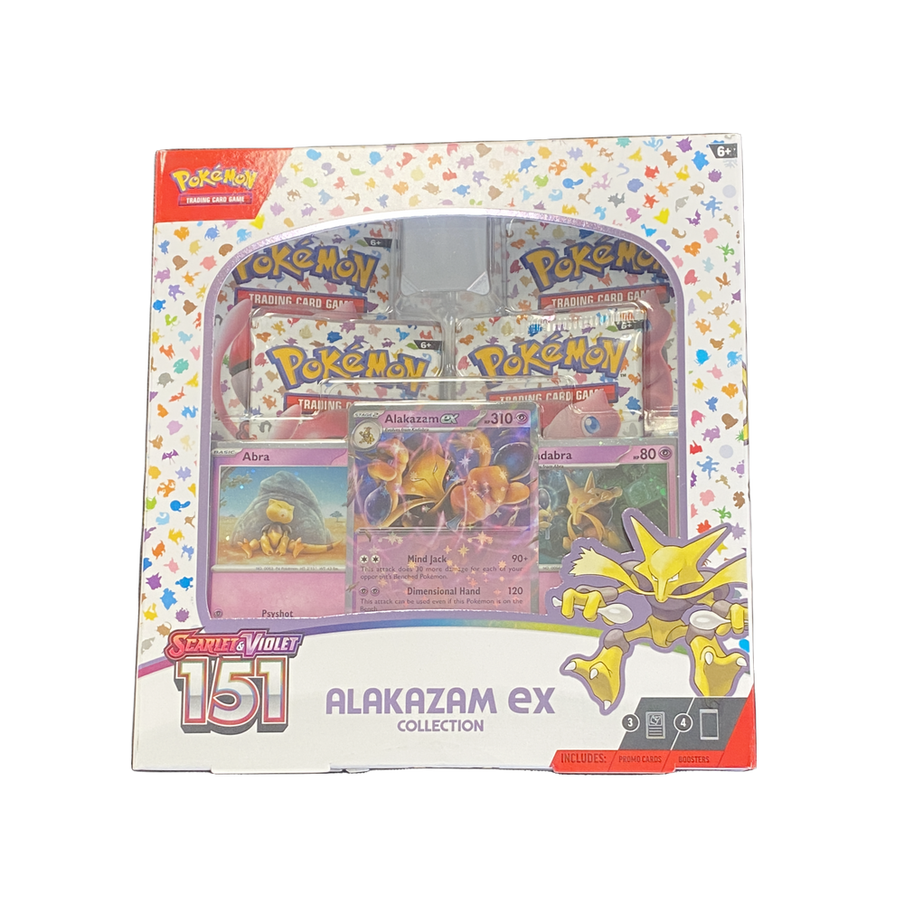 Pokemon 151 Alakazam EX Collection | Pokemon | New (ONLINE ORDER ONLY)