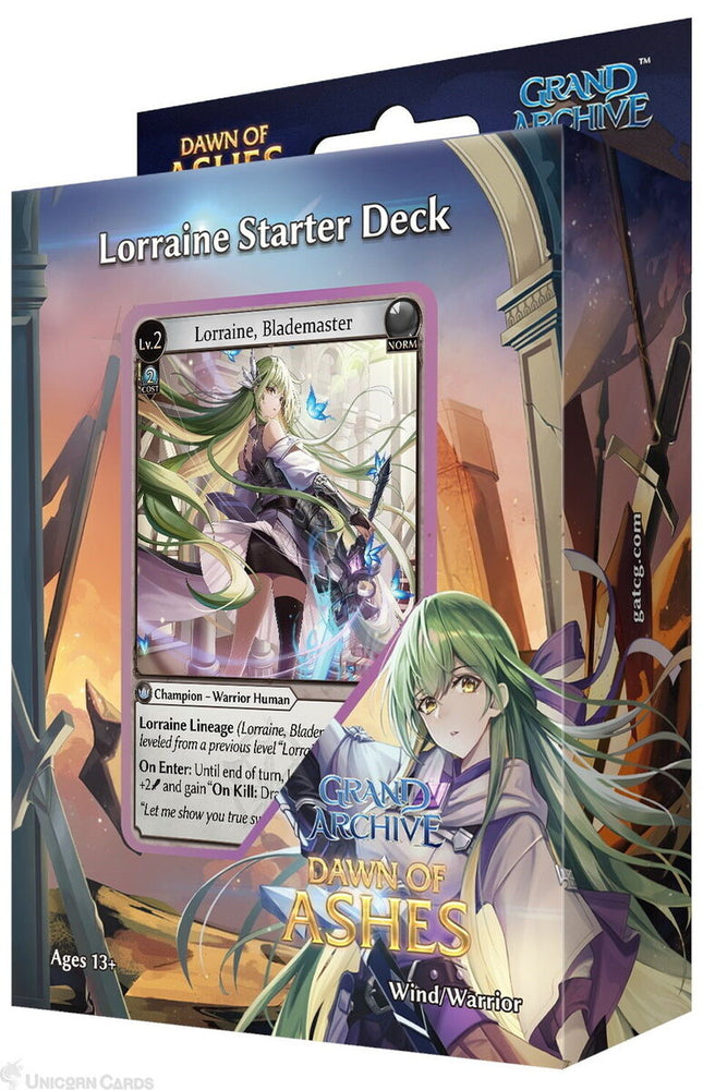 Dawn of Ashes Starter Grand Archive TCG (ONLINE ORDER ONLY)