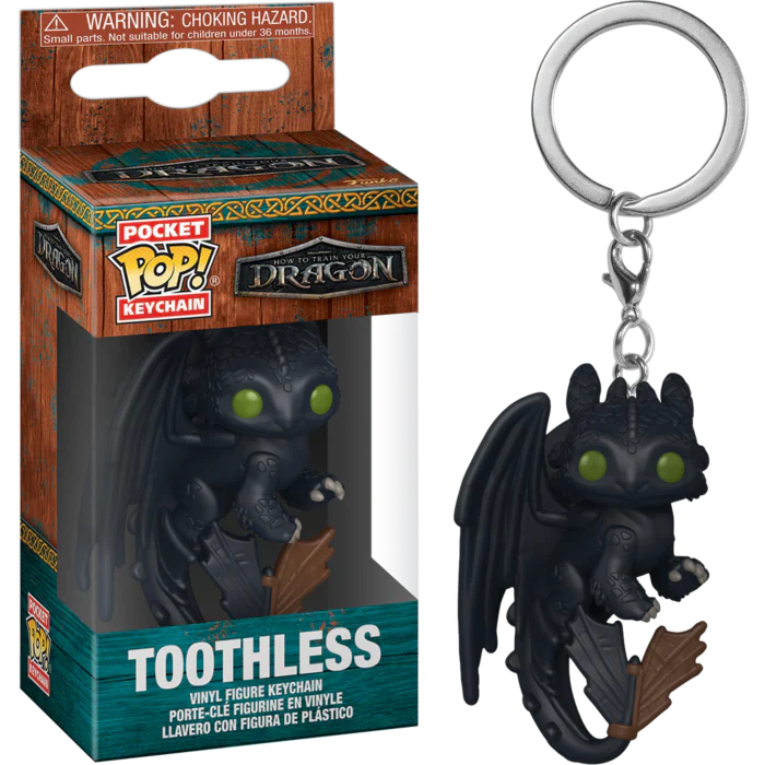 Funko HTTTD - Toothless Pocket Pop! Keychain (ONLINE ORDER ONLY)