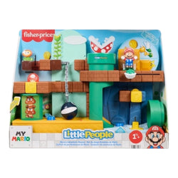 Fisher Price x Super Mario Bros. Little People My Mario Mario's Adventure Playset (ONLINE ORDER ONLY)