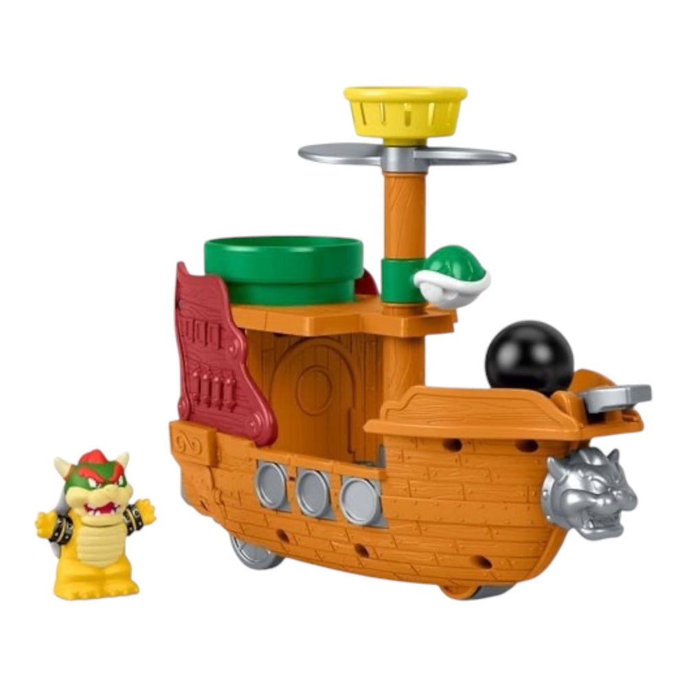 Fisher Price x Super Mario Bros. Little People My Mario Bowser's Airship Playset (ONLINE ORDER ONLY)
