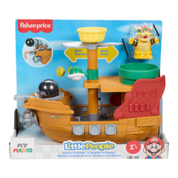 Fisher Price x Super Mario Bros. Little People My Mario Bowser's Airship Playset (ONLINE ORDER ONLY)