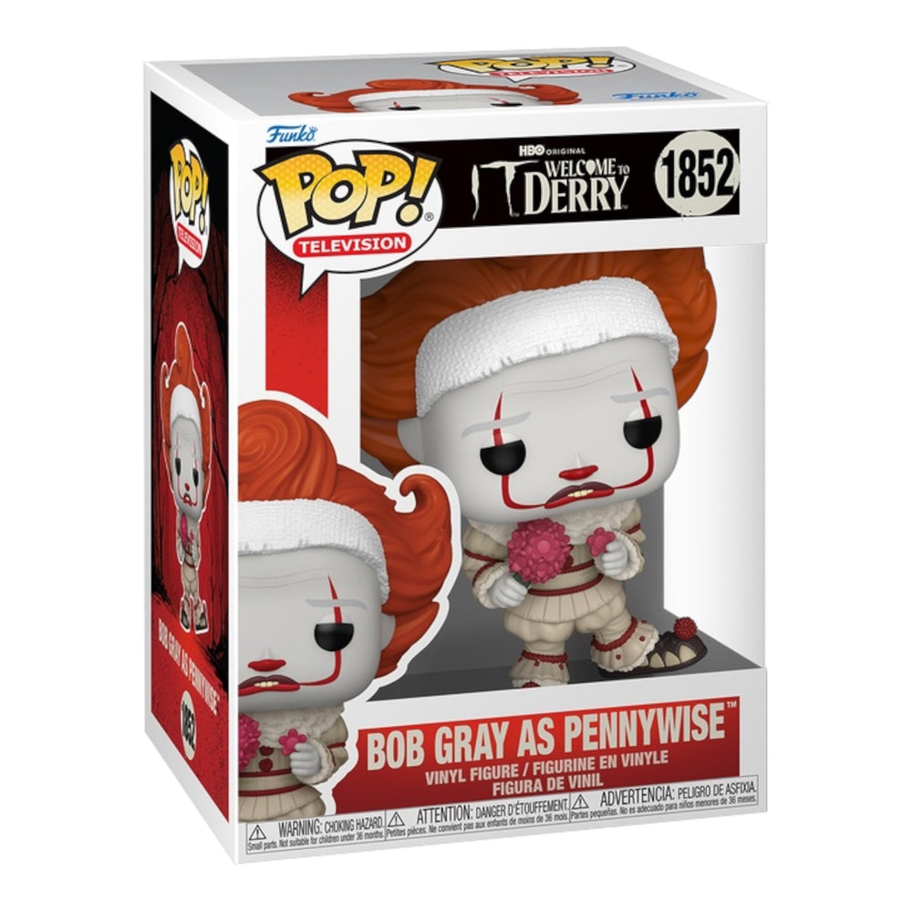 Funko POP! Television: IT Welcome to Derry - Bob Gray as Pennywise 1852 (ONLINE ORDER ONLY)