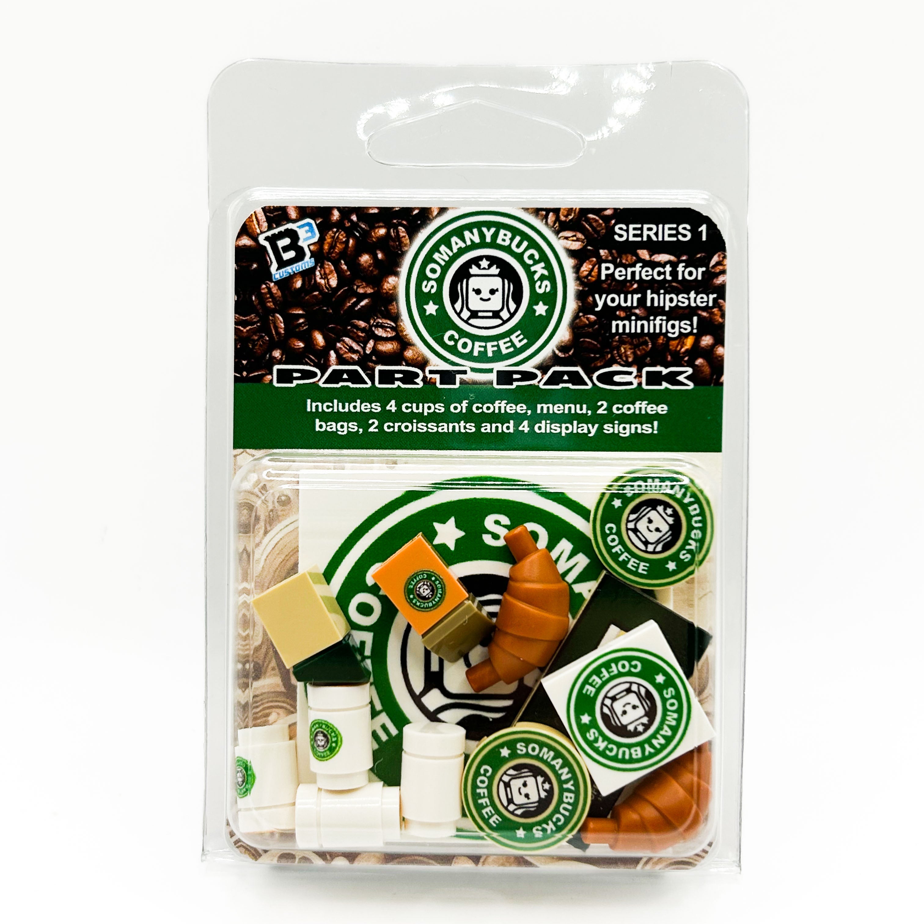 Somanybucks Parts Pack made with LEGO parts (Online Order Only)