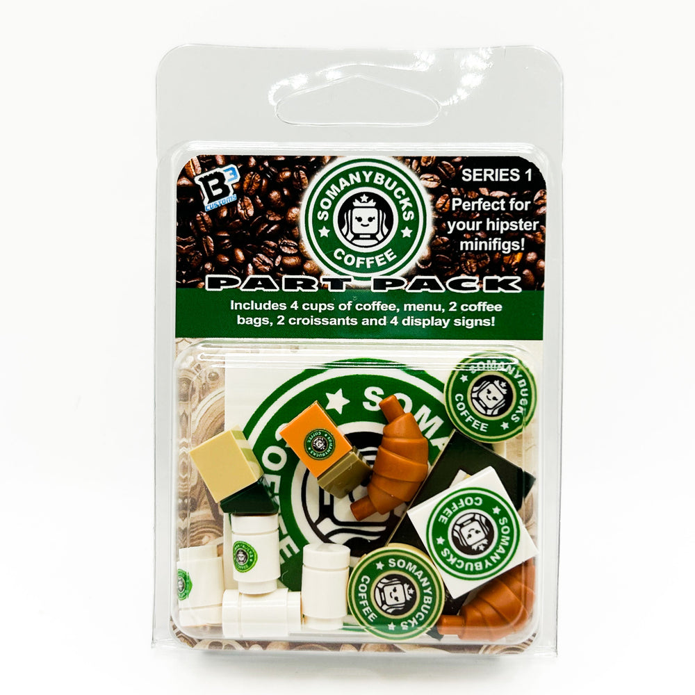 Somanybucks Parts Pack made with LEGO parts (Online Order Only)