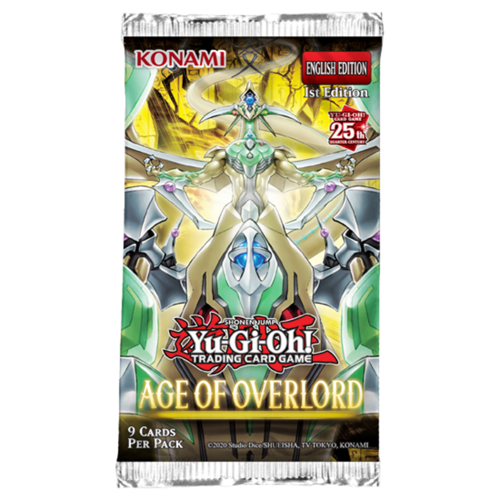 Age of Overlord Booster Pack | Yugioh | New (ONLINE ORDER ONLY)