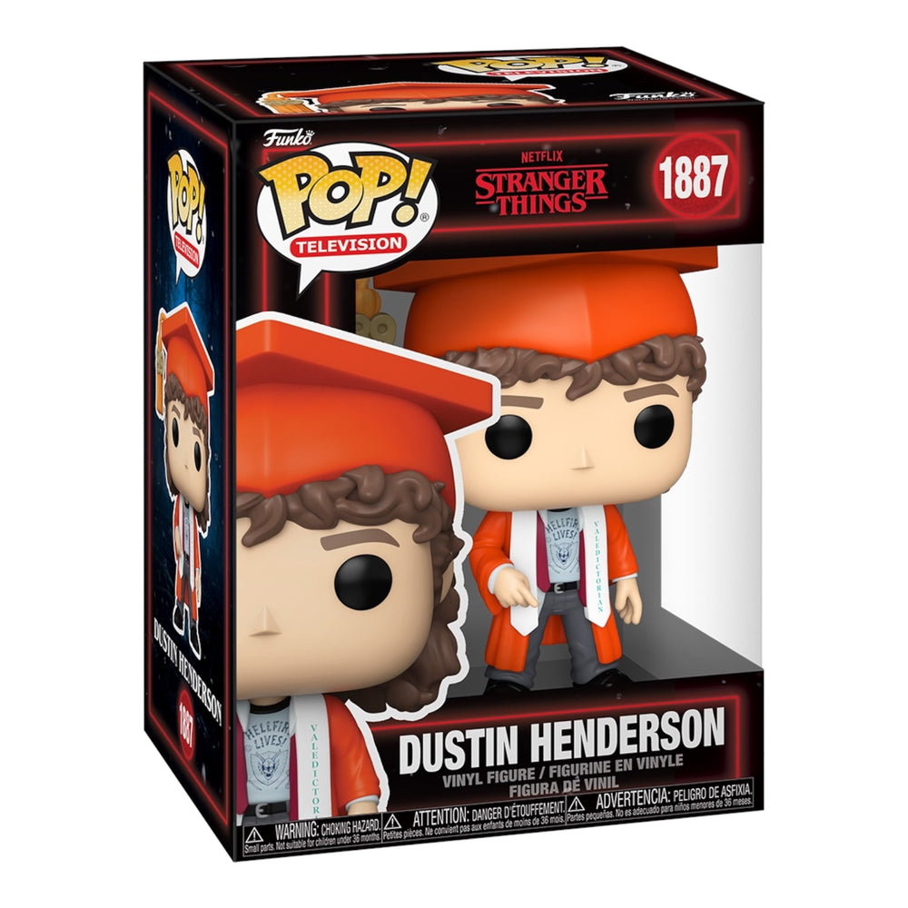 Funko POP! Television: Stranger Things - Dustin Henderson 1887 (ONLINE ORDER ONLY)