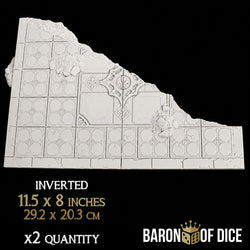 Cathedral of the Martyrs | 11e Terrain Template Set | Shipping Excluded