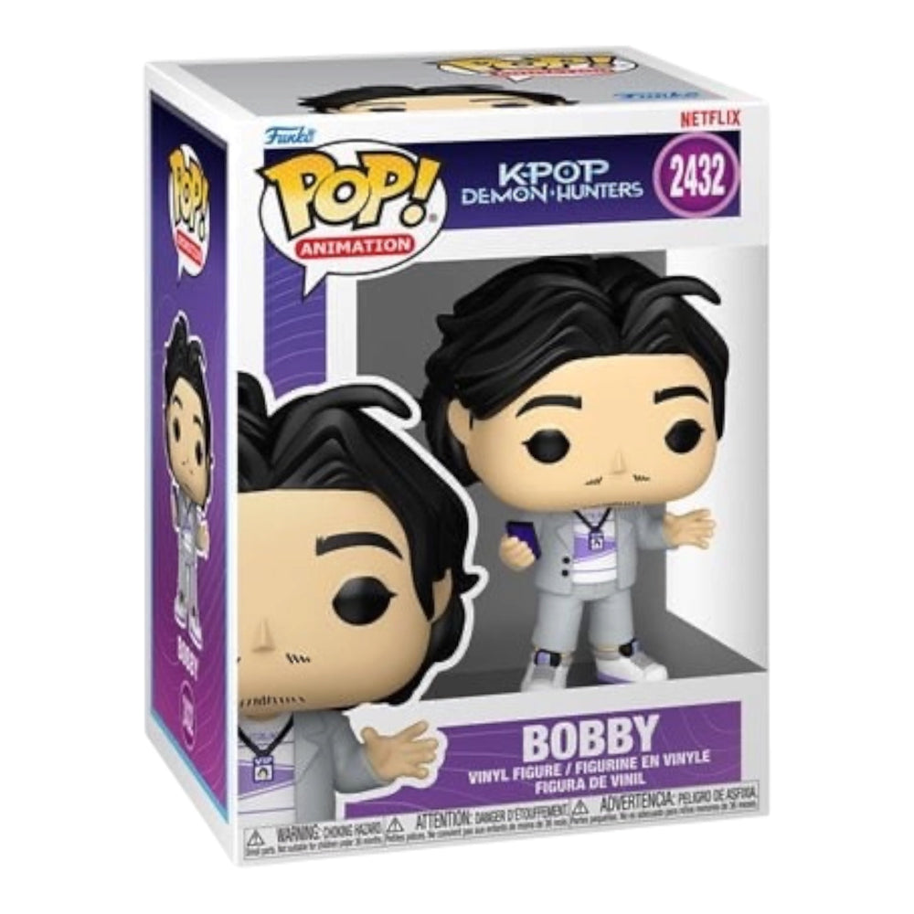 Funko POP! Animation: KPop Demon Hunters - Bobby 2432 (ONLINE ORDER ONLY)