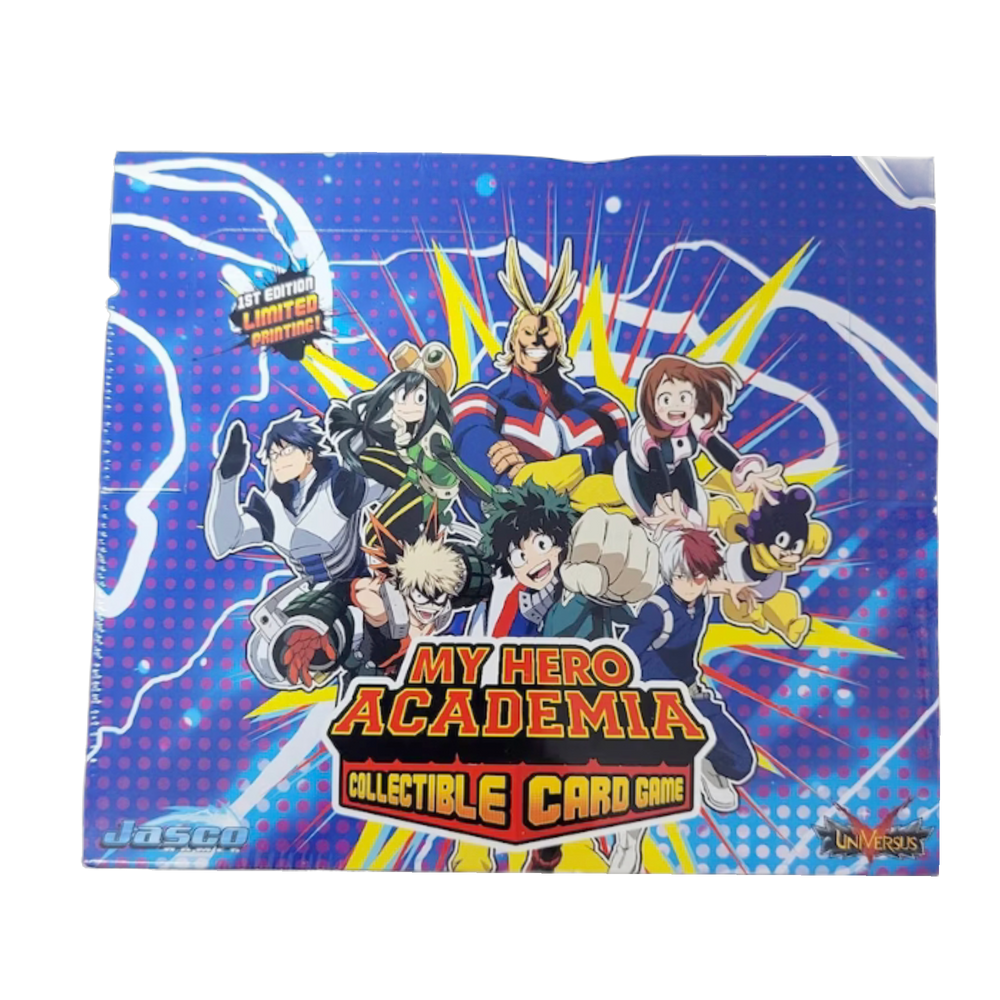 My Hero Academia Collectible Card Game Booster Box | Set 1 | New (ONLINE ORDER ONLY)