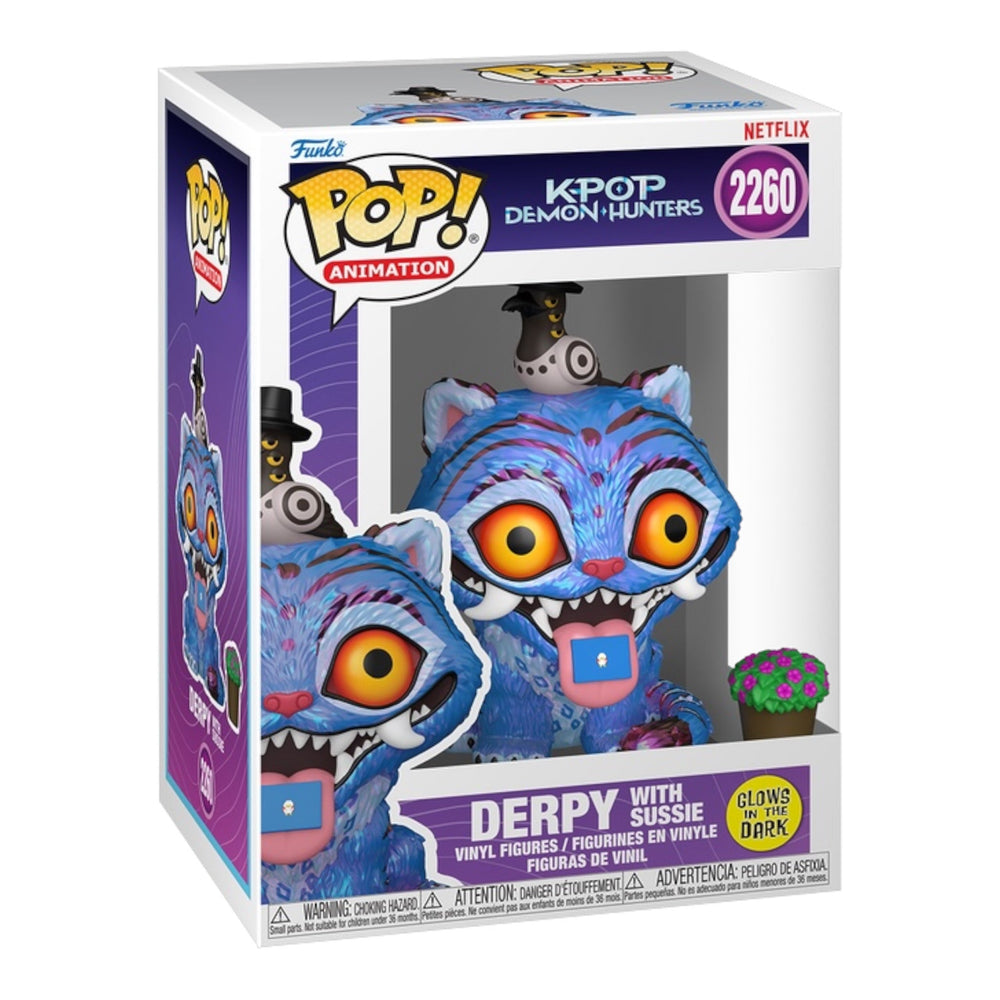 Funko POP! Animation: K-Pop Demon Hunters - Derpy with Sussie 2260 (Glows in the Dark) (ONLINE ORDER ONLY)