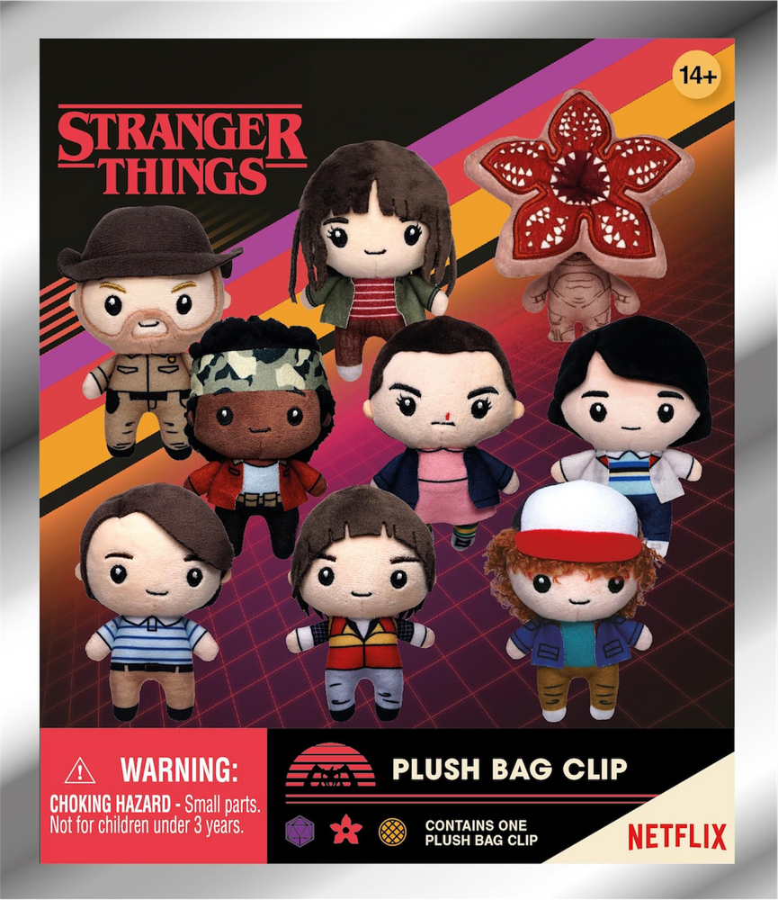 Stranger Things Plush Bag Clip Series 1 (ONLINE ORDER ONLY)