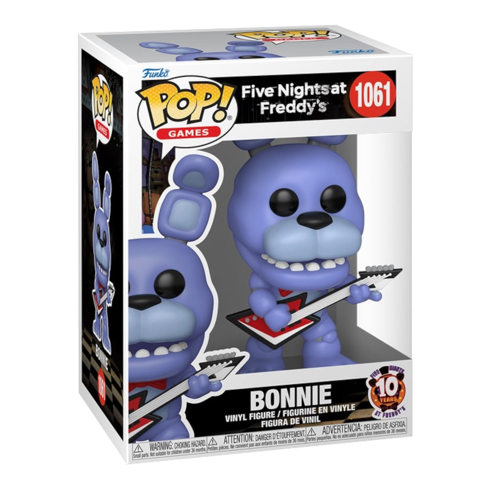 Funko POP! Games: Five Nights at Freddy’s - Bonnie 1061 (10th Anniversary) (ONLINE ORDER ONLY)